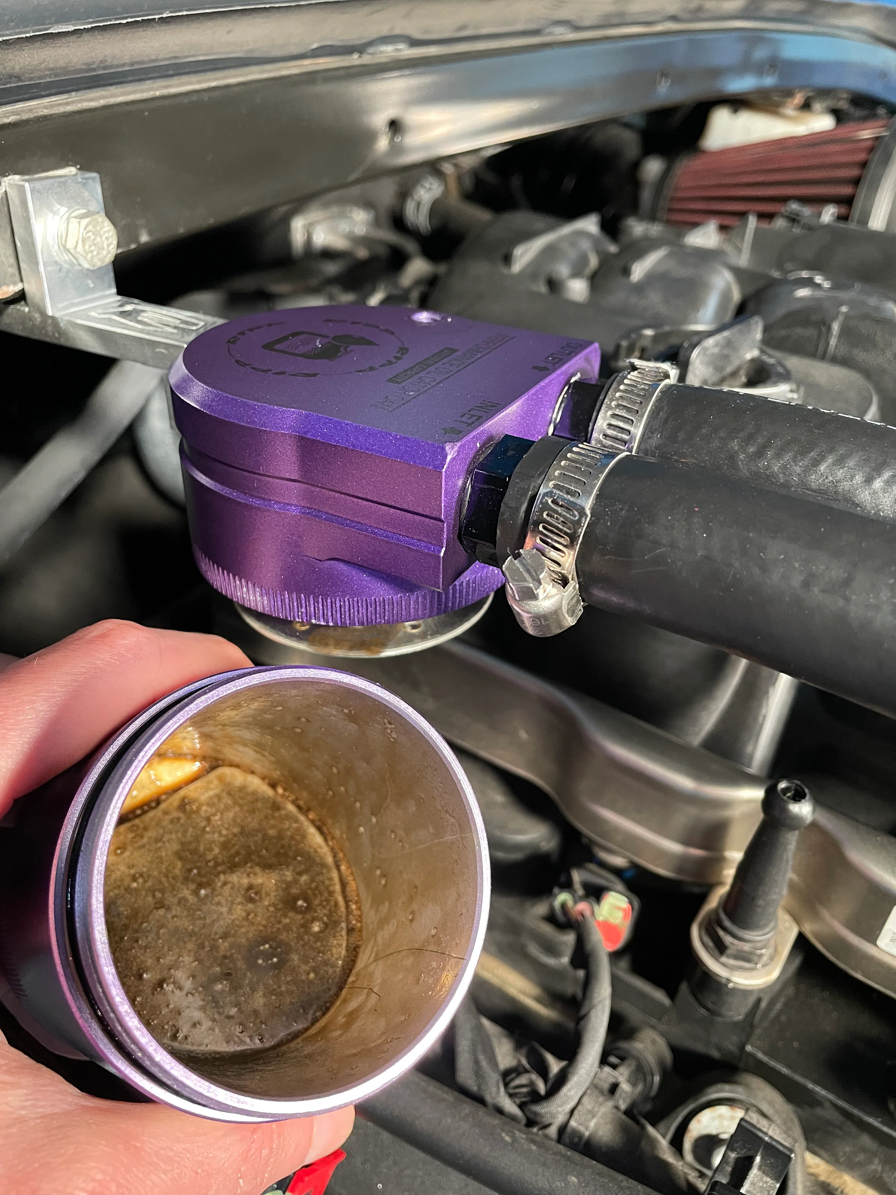 2011-2024 Dodge Charger / Challenger 5.7L Catch Can - Image 6
