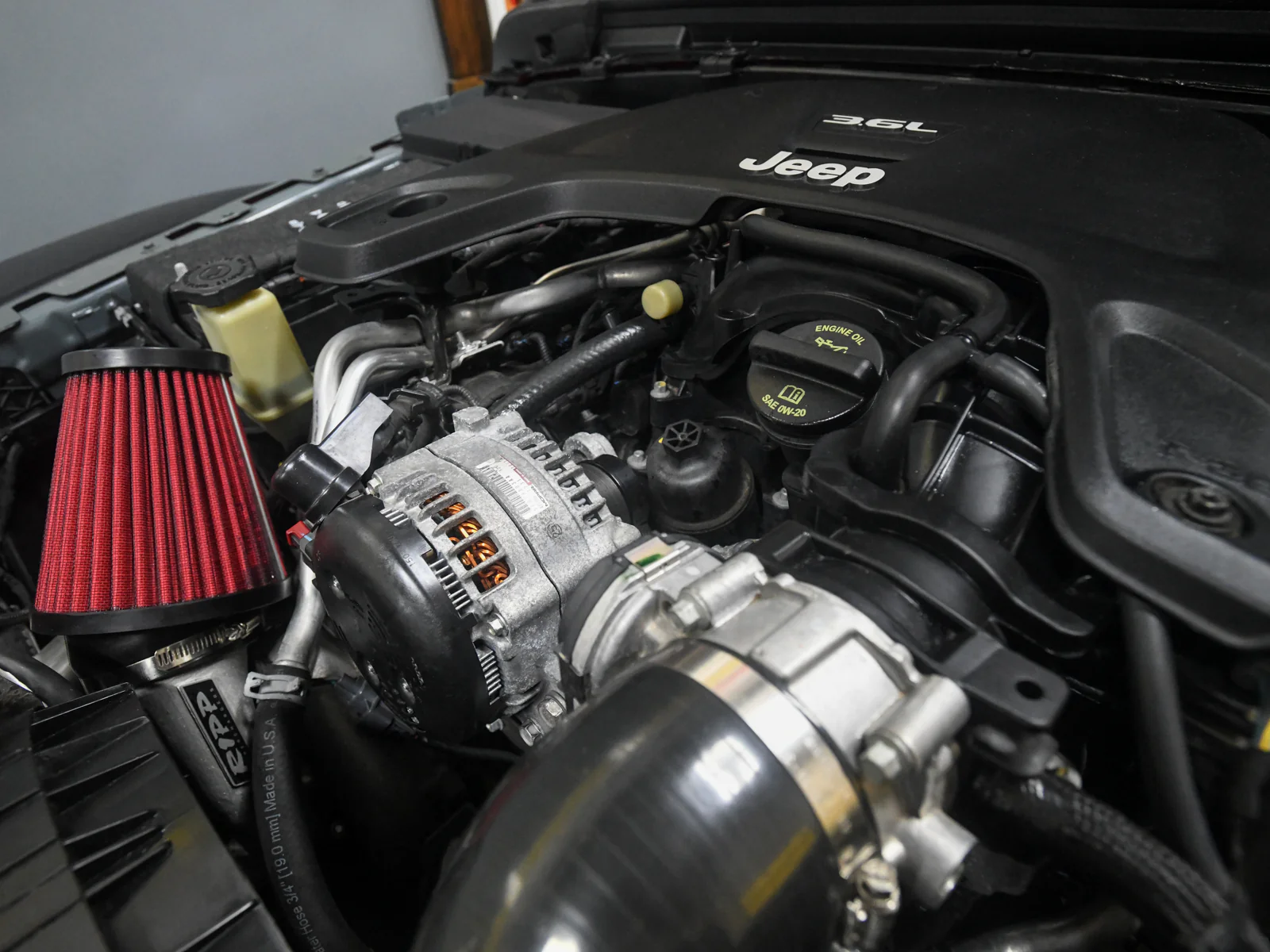 2018 - 2024 JL/JLU Wrangler & Gladiator Supercharger Kit - Image 2