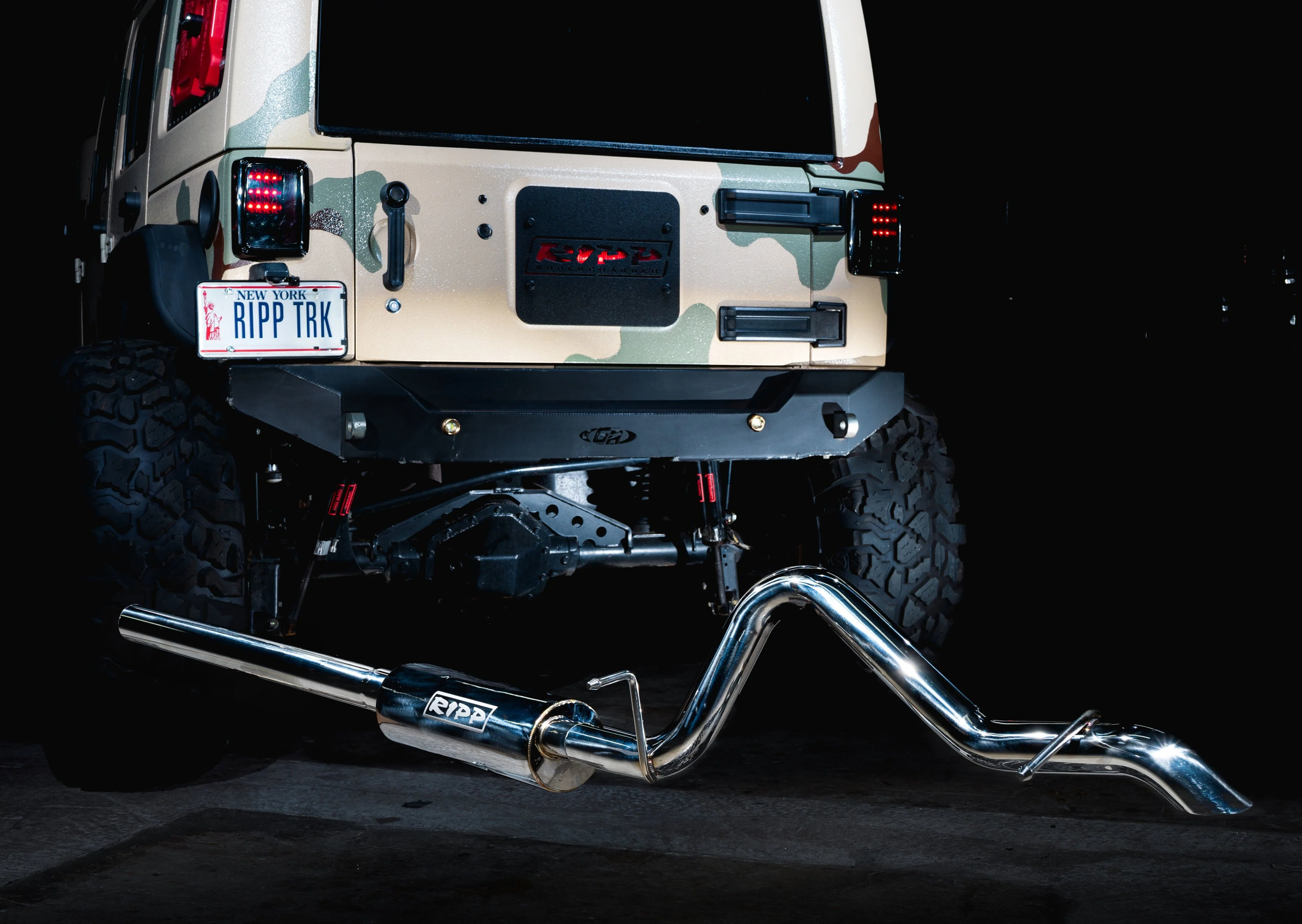 2007 - 2018 Jeep Wrangler JK Catback Exhaust Kit