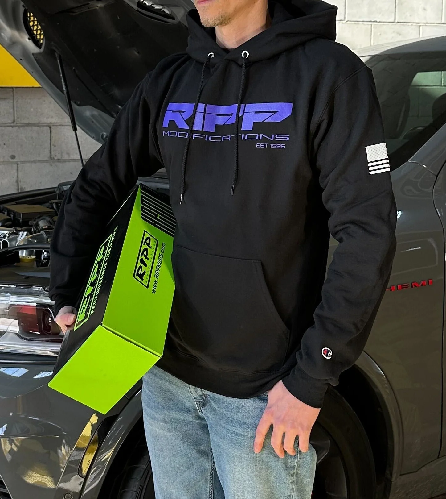 RIPP 30th Anniversary Tech Hoodie - Image 7