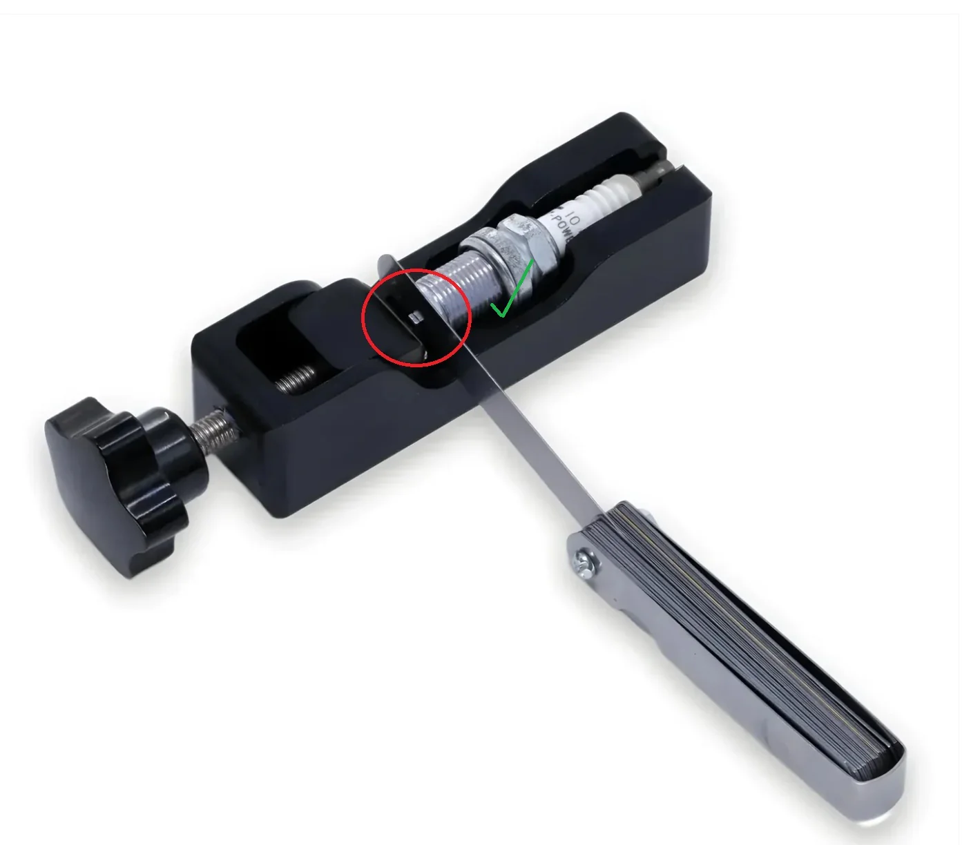 Spark Plug Gapper Tool With Feeler Gauge - Image 4